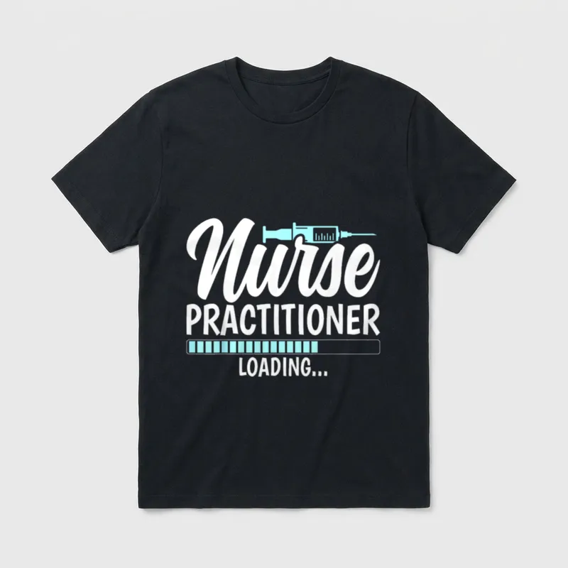Nurse Practitioner Loading T-Shirt – Classic T-Shirt in Black