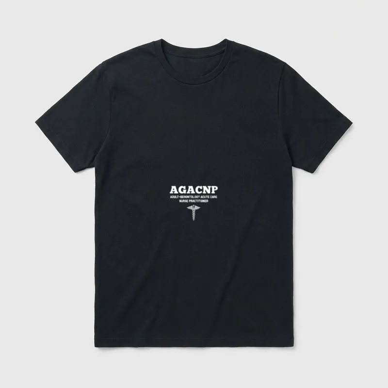 AGACNP Acute Care Nurse Practitioner Hospital T-Shirt – Classic T-Shirt in Black