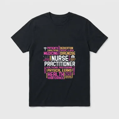 Nurse Practitioner NP Medicine Health Care T-Shirt – Classic T-Shirt in Black