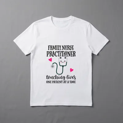 Family Nurse Practitioner Healthcare T-Shirt – Classic T-Shirt in Black