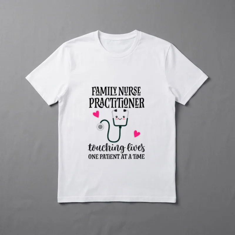Family Nurse Practitioner Healthcare T-Shirt – Classic T-Shirt in Black