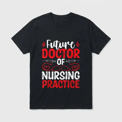 DNP Appreciation Koala Nurse Essentials Doctoral T-Shirt – Classic T-Shirt in Black
