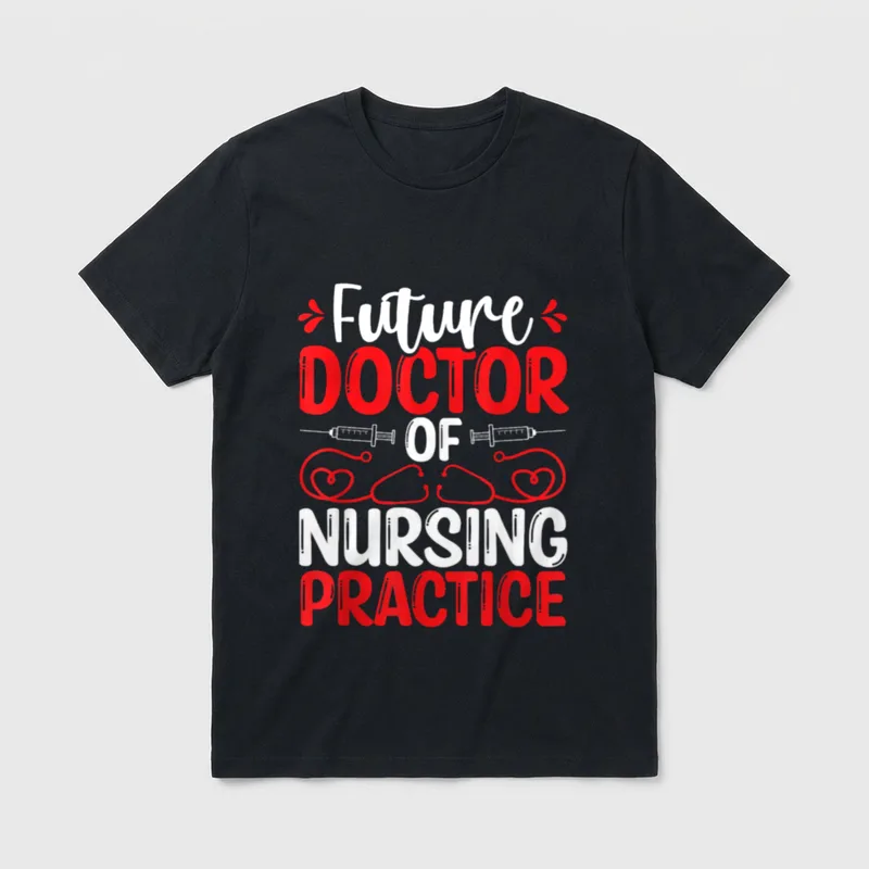 DNP Appreciation Koala Nurse Essentials Doctoral T-Shirt – Classic T-Shirt in Black