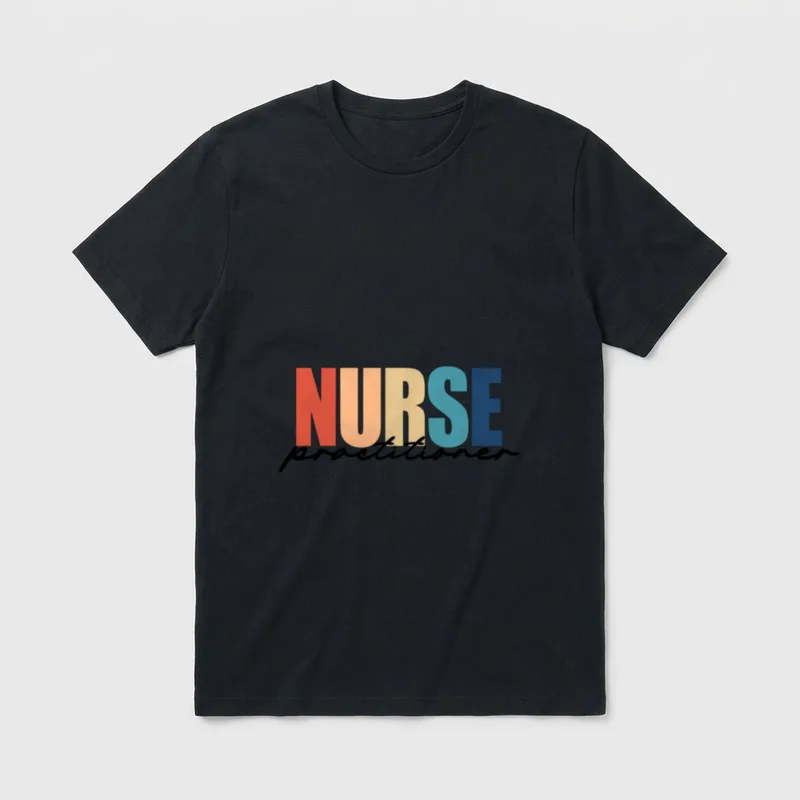 Nurse Practitioner NP RN Nursing Life T-Shirt – Classic T-Shirt in Black