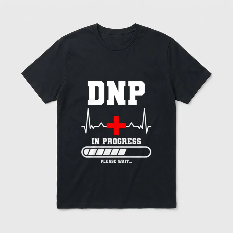 Progress Please Wait Doctor of Nursing T-Shirt – Classic T-Shirt in Black