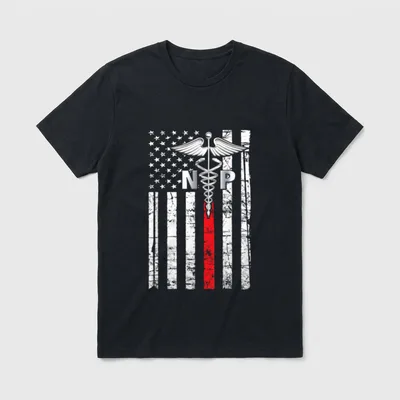 NP Nurse 2026 Practitioner Graduation Vintage T-Shirt – Classic T-Shirt in Black