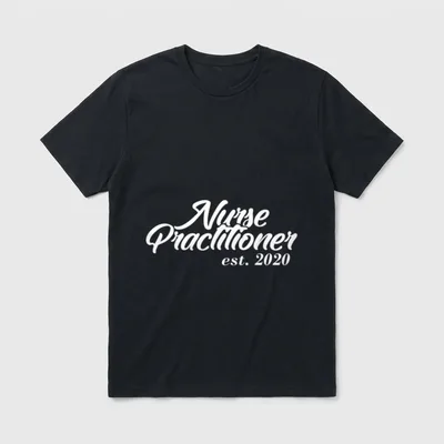 New Nurse Practitioners Established 2020 T-Shirt – Classic T-Shirt in Black