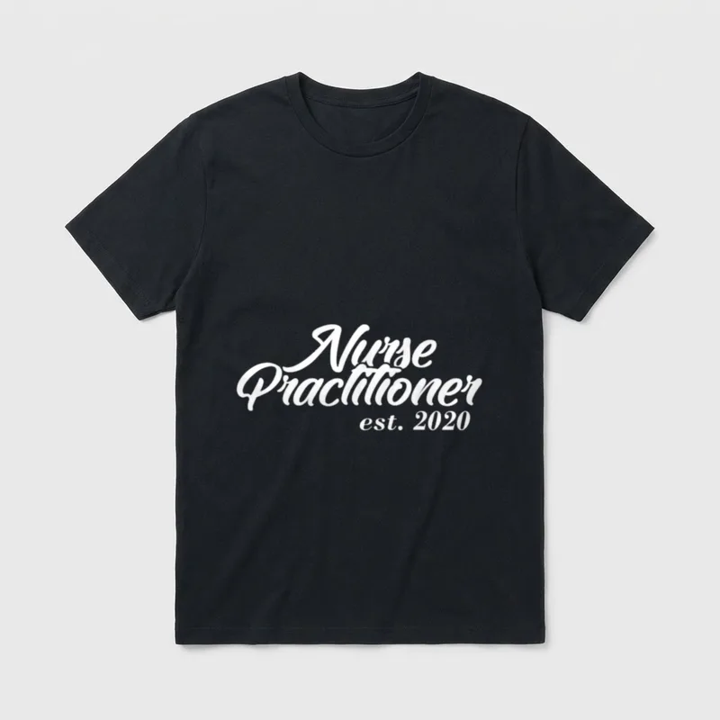 New Nurse Practitioners Established 2020 T-Shirt – Classic T-Shirt in Black