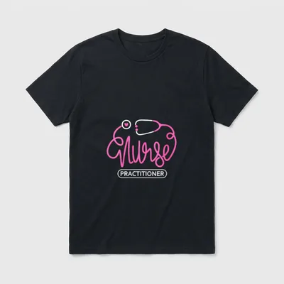 Nurse Practitioner NP Family T-Shirt – Classic T-Shirt in Black