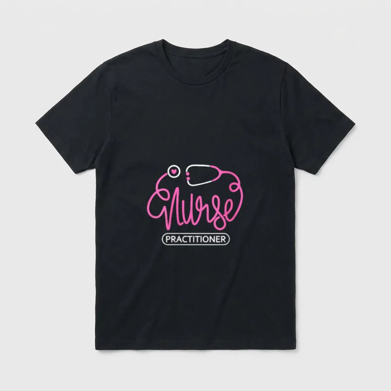 Nurse Practitioner NP Family T-Shirt – Classic T-Shirt in Black