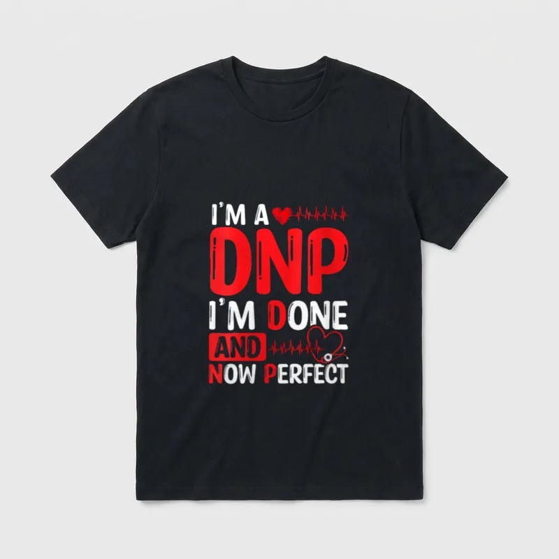 DNP Doctor Essentials Nurse Graduation T-Shirt – Classic T-Shirt in Black