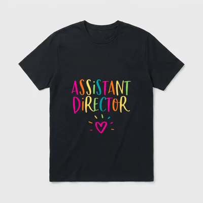 Assistant Director Appreciation Theater Nursing HR T-Shirt – Classic T-Shirt in Black