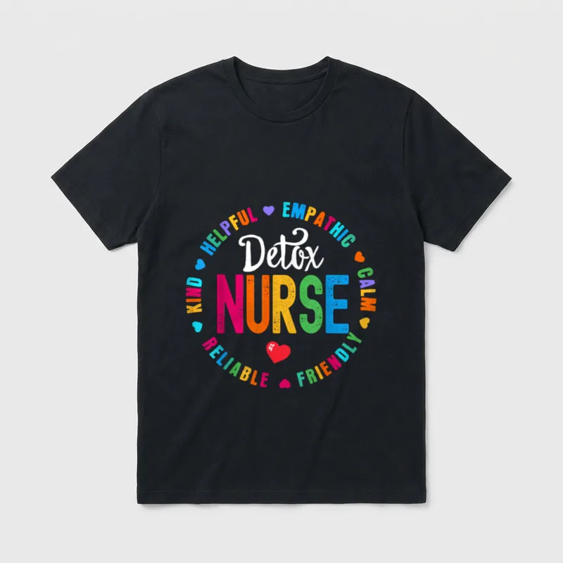 Detox Nurse Squad Appreciation Week T-Shirt – Classic T-Shirt in Black
