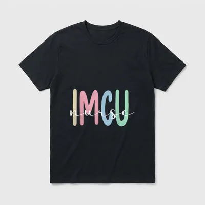 IMCU Nurse Appreciation Intermediate Care Unit T-Shirt – Classic T-Shirt in Black