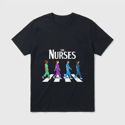 Retro Nurse Nurse Week Appreciation T-Shirt – Classic T-Shirt in Black