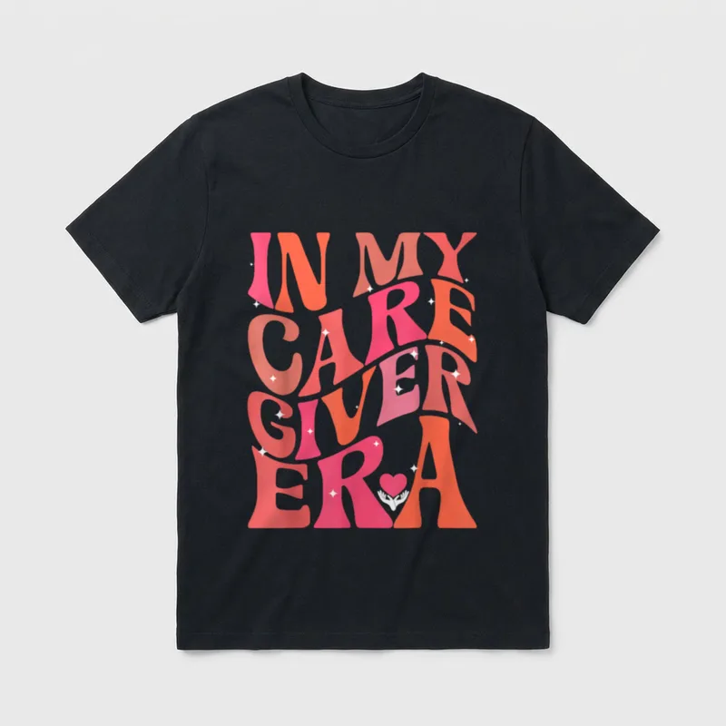 In My Caregiver Era Nurse Caregiving T-Shirt – Classic T-Shirt in Black