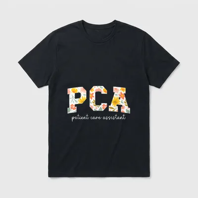 PCA Appreciation Patient Care Assistant Nurse T-Shirt – Classic T-Shirt in Black