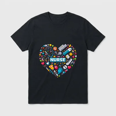 NURSE'S DAY Nurse Life WEEK Ideal T-Shirt – Classic T-Shirt in Black