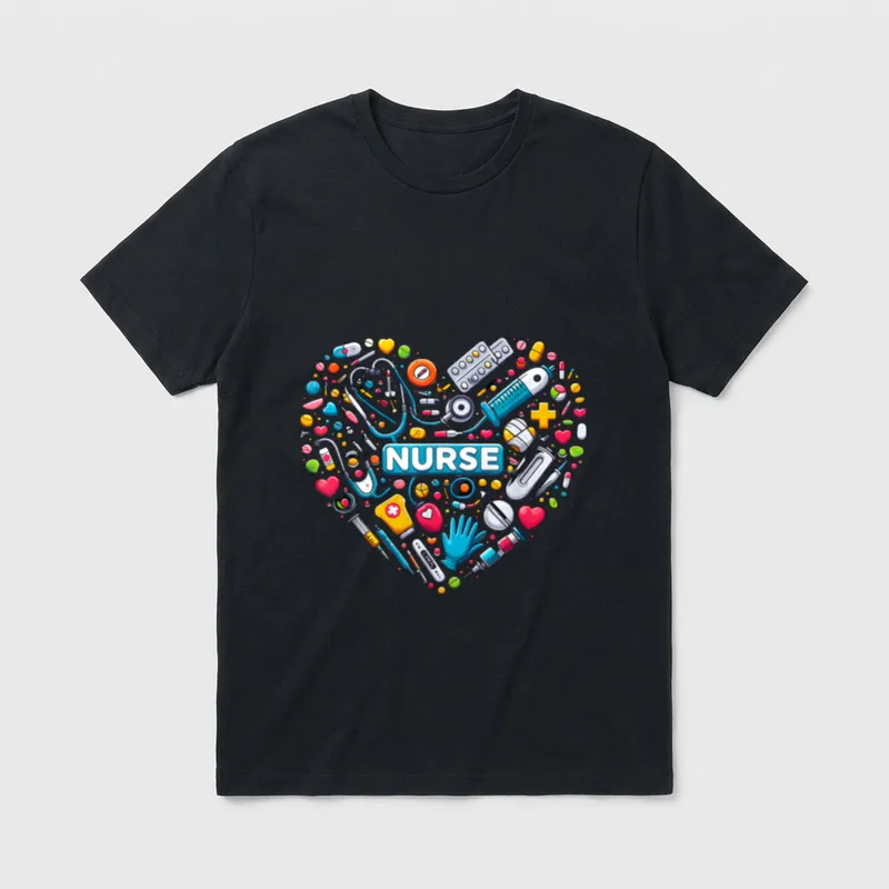 NURSE'S DAY Nurse Life WEEK Ideal T-Shirt – Classic T-Shirt in Black