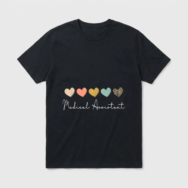 Medical Assistant Nurse Life Doctor Student T-Shirt – Classic T-Shirt in Black