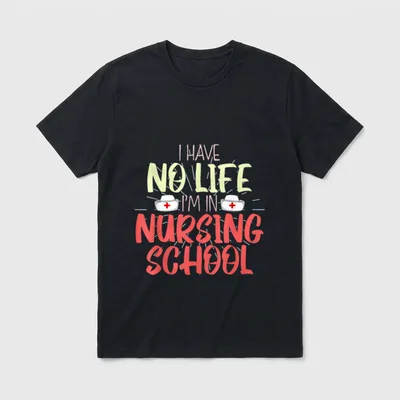Nursing School Medical Health Care T-Shirt – Classic T-Shirt in Black