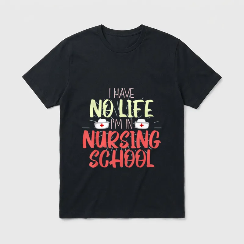 Nursing School Medical Health Care T-Shirt – Classic T-Shirt in Black