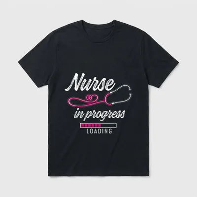 Future Nurses Nursing School Nurse T-Shirt – Classic T-Shirt in Black