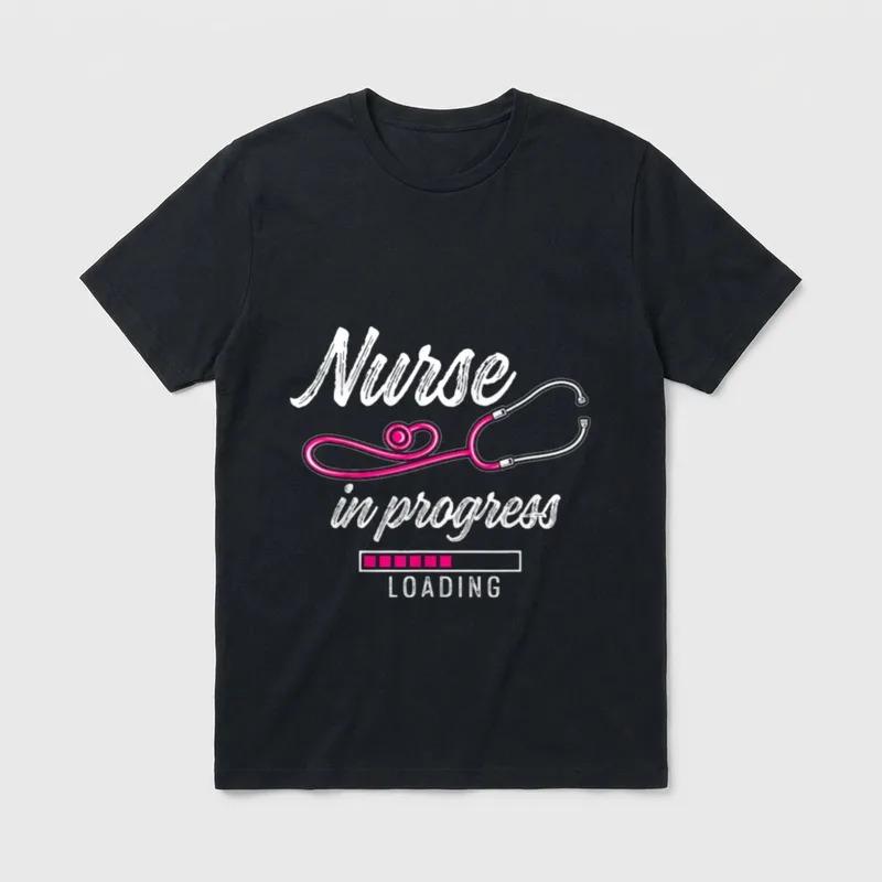 Future Nurses Nursing School Nurse T-Shirt – Classic T-Shirt in Black