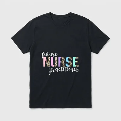 Future Nurse Practitioner Student T-Shirt – Classic T-Shirt in Black
