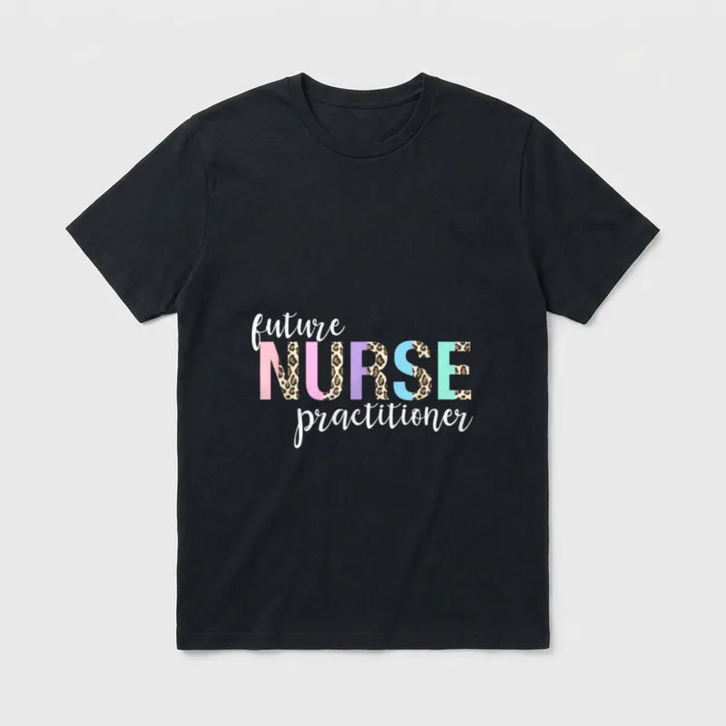 Future Nurse Practitioner Student T-Shirt – Classic T-Shirt in Black