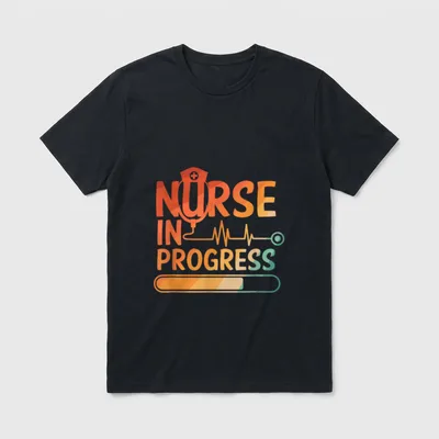 Nursing Student Art NICU Graduation Future T-Shirt – Classic T-Shirt in Black