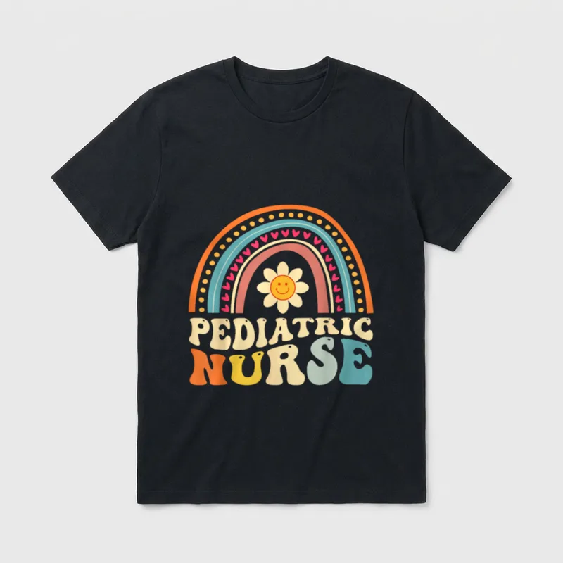 Pediatric Nurse Future Nursing School T-Shirt – Classic T-Shirt in Black