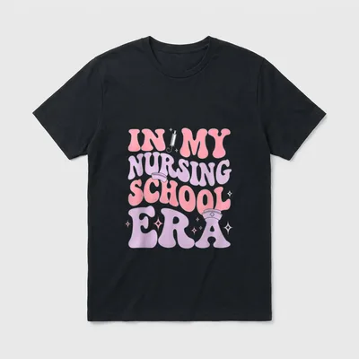 In My Nursing School Era Nurse T-Shirt – Classic T-Shirt in Black