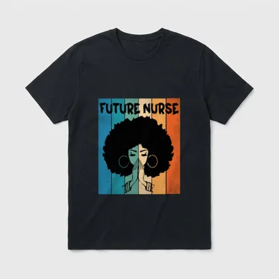 Future Nurse Black Unapologetically Dope T-Shirt – Classic T-Shirt in Black