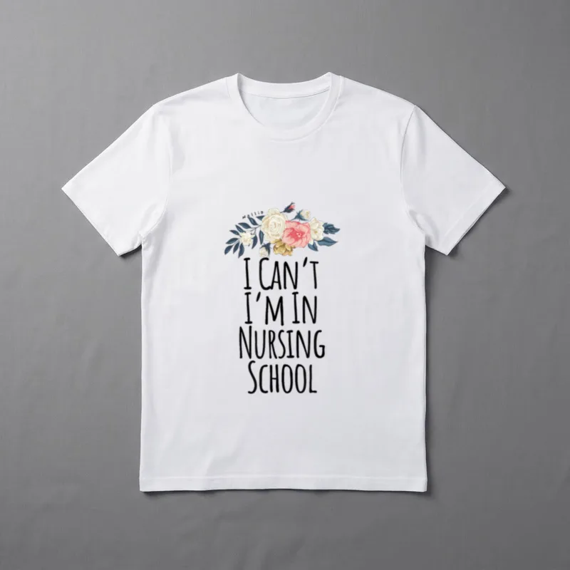 I'm in Nursing School Future Nurse T-Shirt – Classic T-Shirt in Black