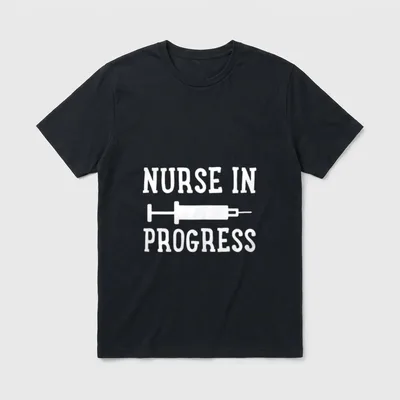 Future Nurse Nursing School Lightweight T-Shirt – Classic T-Shirt in Black