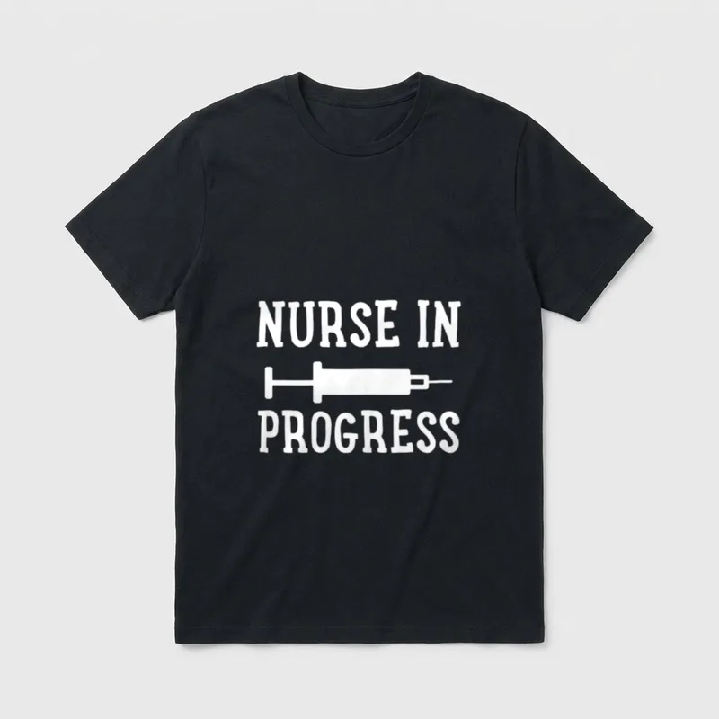 Future Nurse Nursing School Lightweight T-Shirt – Classic T-Shirt in Black