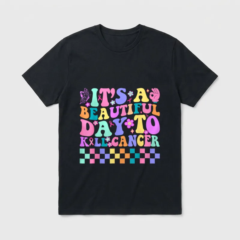 Day to Kill Cancer Cute Oncology T-Shirt – Classic T-Shirt in Black