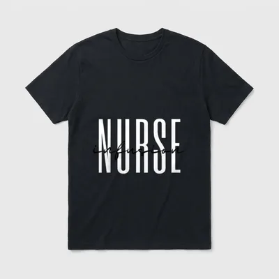 Infusion Nurse Intravenous IV Therapy Registered T-Shirt – Classic T-Shirt in Black