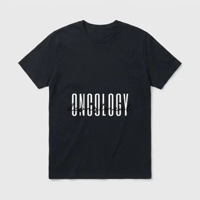 Oncology Department Squad Nurse Cancer Team T-Shirt – ONCOLOGY department print – Classic T-Shirt in Black