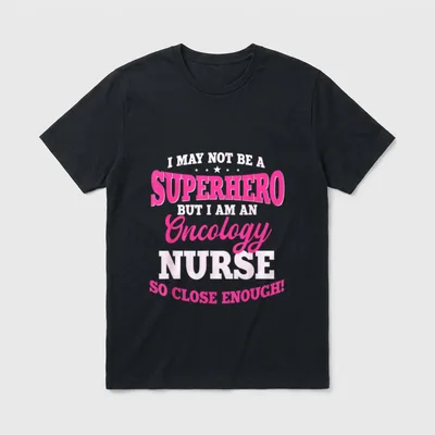 Oncology Nurse Cancer RN Hematology OCN T-Shirt – Classic T-Shirt in Black