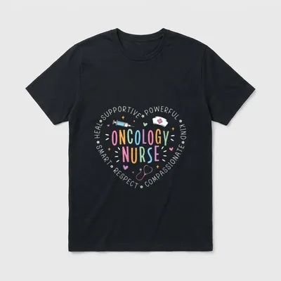 Oncology Nurse Medical Assistant T-Shirt – Classic T-Shirt in Black