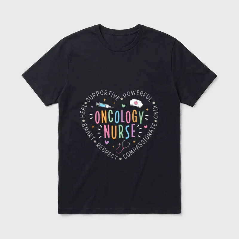 Oncology Nurse Medical Assistant T-Shirt – Classic T-Shirt in Black