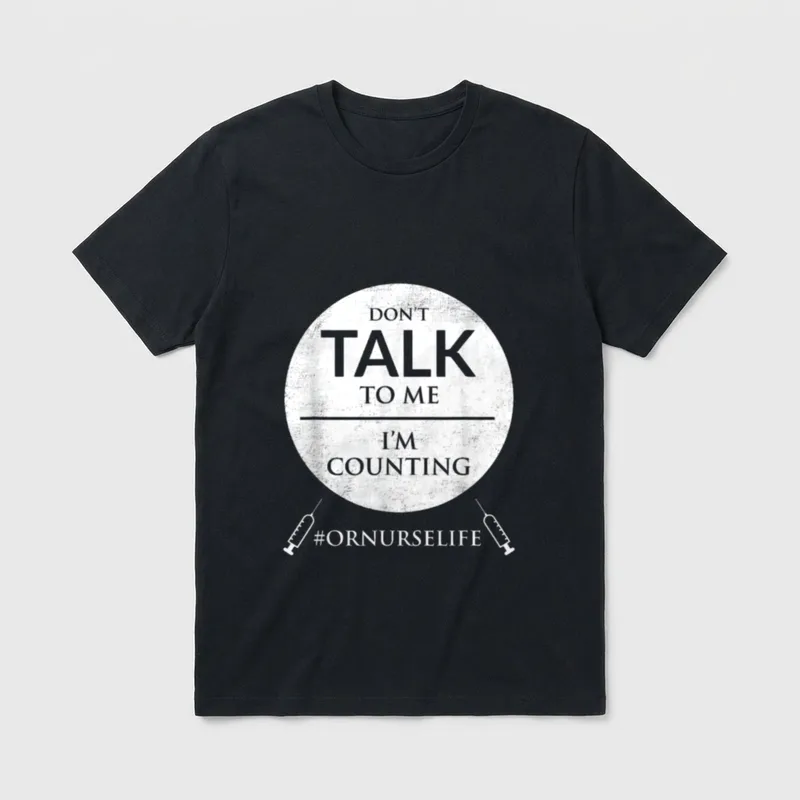 Operating Room Nurse Life T-Shirt – Classic T-Shirt in Black