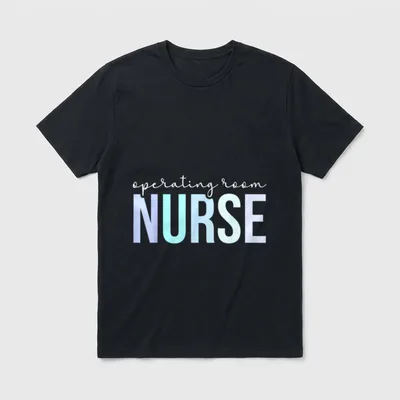 Operating Room Nurse Perioperative T-Shirt – Classic T-Shirt in Black