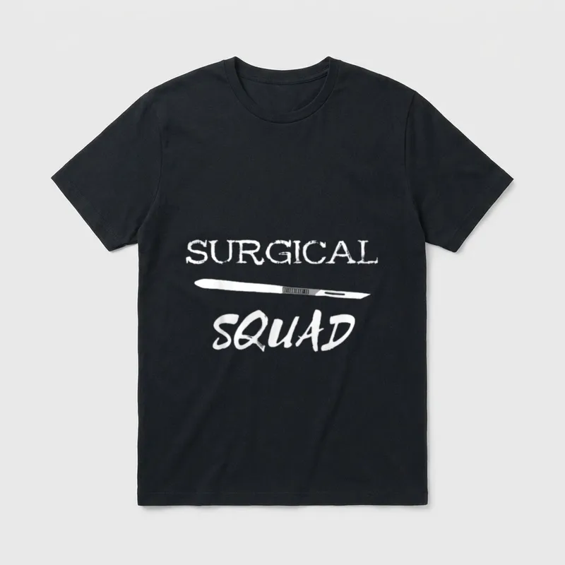 Surgical Squad Surgeon Team Crew Surg T-Shirt – Classic T-Shirt in Black