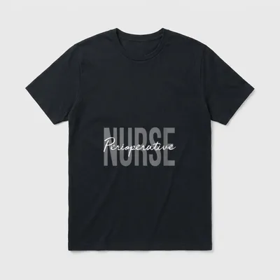 Perioperative Nurse Operating Room Surgical T-Shirt – Classic T-Shirt in Black