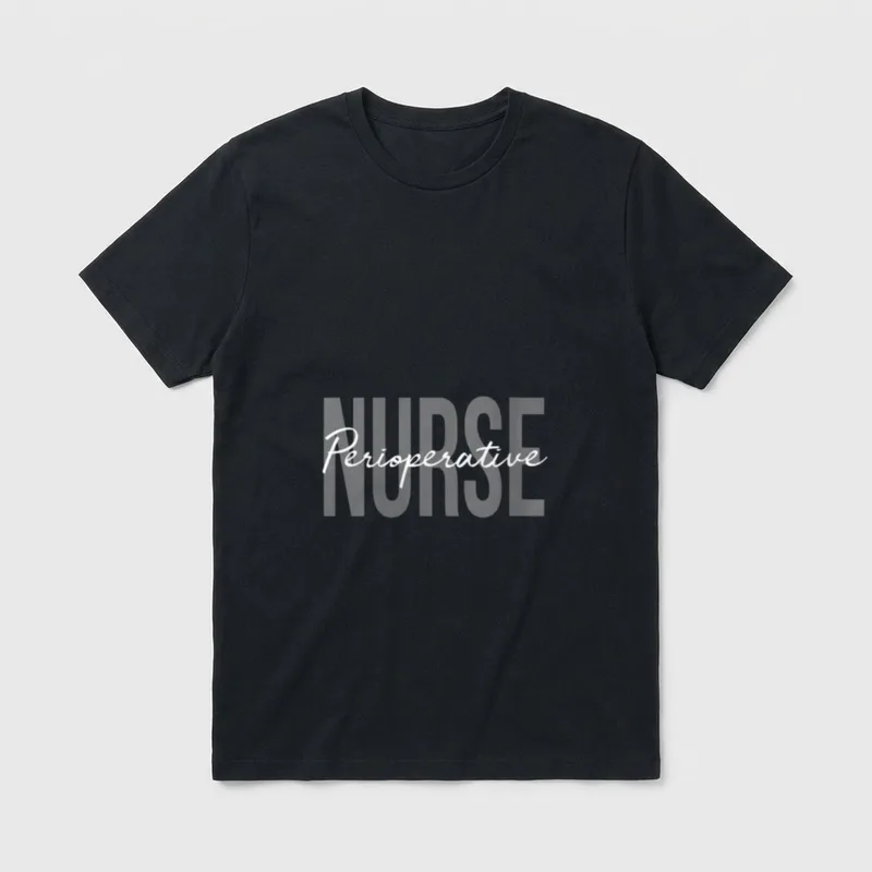 Perioperative Nurse Operating Room Surgical T-Shirt – Classic T-Shirt in Black