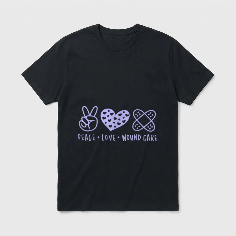 Medical Assistant Wound Care Nurse Surgical T-Shirt – Classic T-Shirt in Black