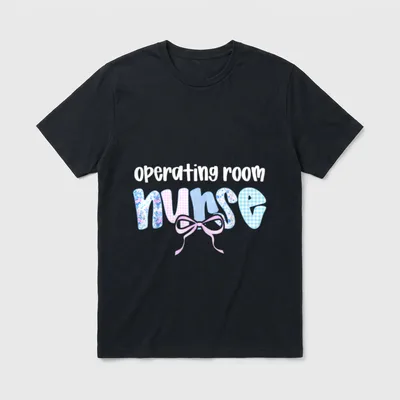 Coquette Operating Room Nurse or Surgical T-Shirt – Classic T-Shirt in Black
